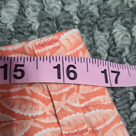 Old Navy Orange Tropical Fish Shorts NWT Sz 8 - Picture 9 of 11